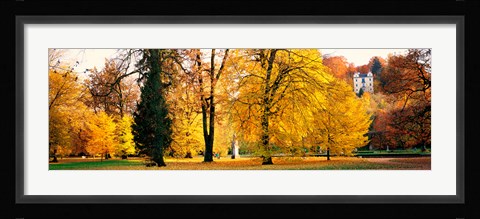 Framed Hellbrunn Park Salsburg vicinity Austria Print