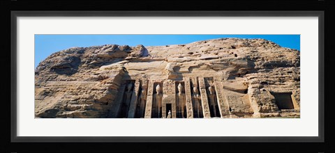 Framed Great Temple of Abu Simbel Egypt Print
