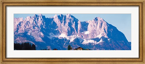 Framed Wilder Kaiser Tirol Austria Print