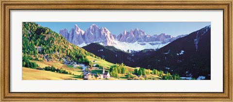 Framed Dolomite Italy Print