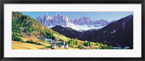 Framed Dolomite Italy Print