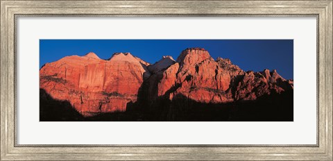 Framed Zion National Park UT USA Print