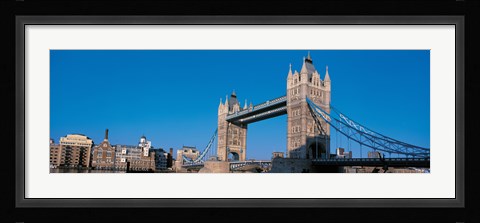 Framed Tower Bridge London England (Daytime) Print