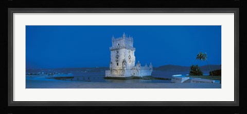 Framed Torre de Belem Lisbon Portugal Print