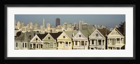 Framed Buildings in a city, San Francisco, San Francisco County, California, USA Print