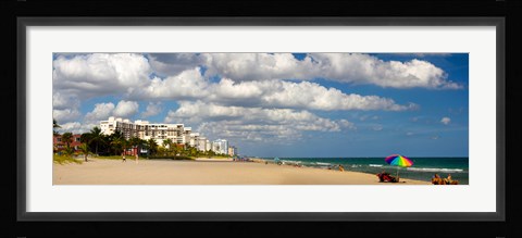 Framed Lauderdale Beach, Florida Print