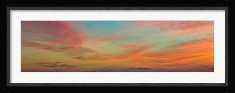 Framed Clouds over Los Angeles Print
