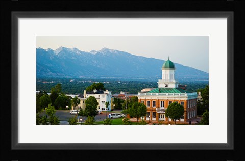 Framed Salt Lake City Council Hall, Capitol Hill, Salt Lake City, Utah, USA Print