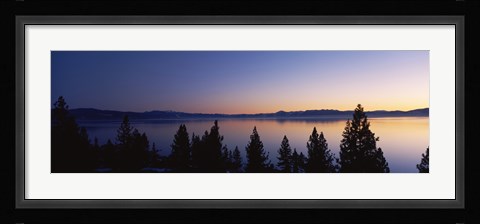 Framed Lake Tahoe, California Print