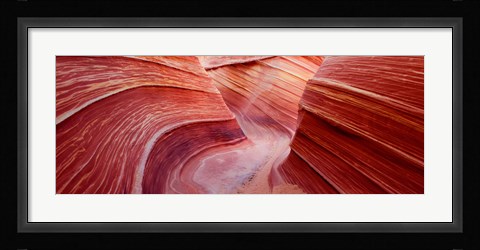 Framed Wave, Coyote Buttes, Utah, USA Print