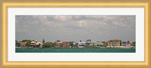 Framed View toward Cabbage Key from St. Petersburg in Tampa Bay Area, Tampa Bay, Florida, USA Print