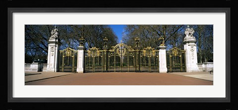 Framed Canada Gate at Green Park, City of Westminster, London, England Print