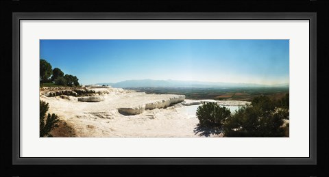 Framed Hot Springs and Pool Pamukkale, Denizli Province, Turkey Print
