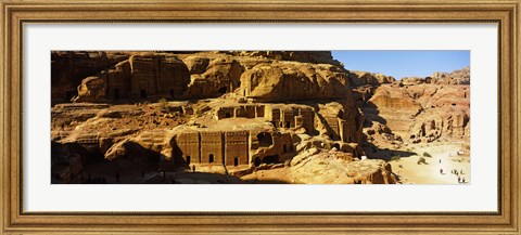 Framed Ruins, Petra, Jordan Print