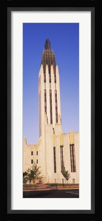 Framed Boston Avenue United Methodist Church in Tulsa, Oklahoma, USA Print