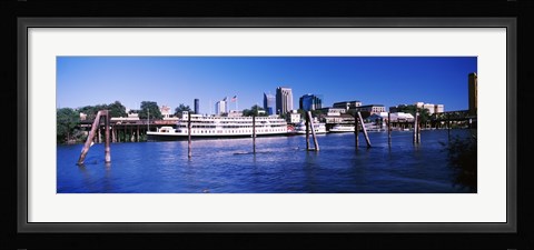 Framed Delta King Hotel, Sacramento, California Print