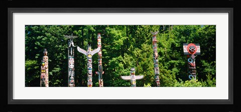 Framed Stanley Park, Vancouver, British Columbia, Canada Print