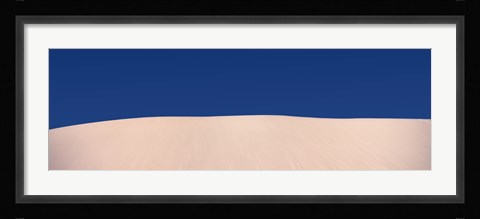 Framed New Mexico White Sands Desert Print