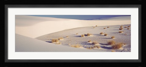 Framed View of the White Sands Desert in New Mexico Print
