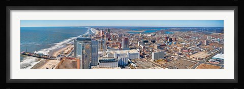 Framed Cityscape, Atlantic City, New Jersey, USA Print