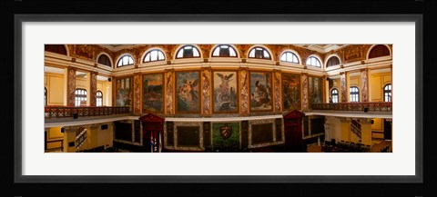 Framed Interiors of the Aula Magna, University of Havana, Havana, Cuba Print
