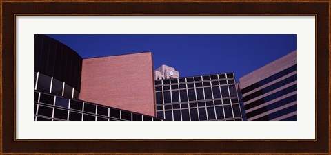 Framed Low angle view of a modern building, St. Louis, Missouri, USA Print