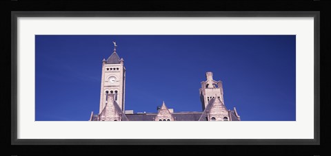 Framed High section view of the Union Station Hotel in Nashville, Tennessee, USA Print
