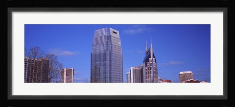 Framed Pinnacle at Symphony Place and BellSouth Building at downtown Nashville, Tennessee Print
