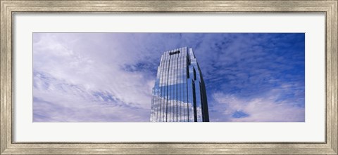 Framed Pinnacle at Symphony Place building at downtown Nashville, Tennessee Print
