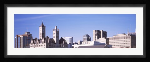 Framed Historic Union Station Hotel in Nashville, Tennessee, USA 2013 Print
