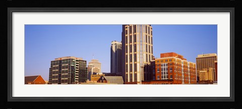 Framed Buildings in a downtown district, Nashville, Tennessee, USA 2013 Print
