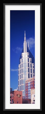 Framed Low angle view of the BellSouth Building in Nashville, Tennessee, USA Print