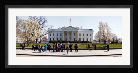 Framed White House, Washington DC Print