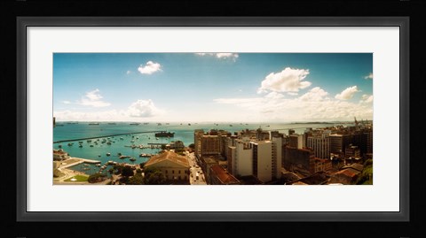 Framed Lacerda Elevator, Pelourinho, Salvador, Bahia, Brazil Print