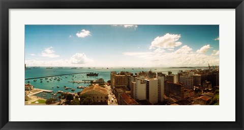 Framed Lacerda Elevator, Pelourinho, Salvador, Bahia, Brazil Print