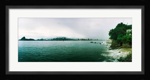 Framed Guanabara Bay, Niteroi, Rio de Janeiro, Brazil Print
