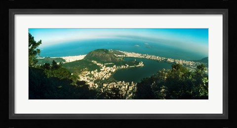 Framed Corcovado, Rio de Janeiro, Brazil Print