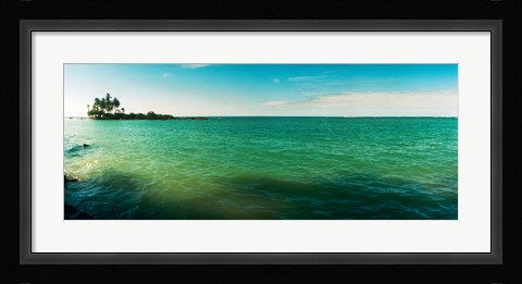 Framed Ocean view, Morro De Sao Paulo, Tinhare, Cairu, Bahia, Brazil Print