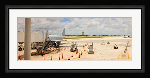 Framed Airport, Fort Lauderdale, Florida, USA Print