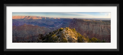 Framed High angle view of Desert Point, South Rim, Grand Canyon, Grand Canyon National Park, Arizona, USA Print