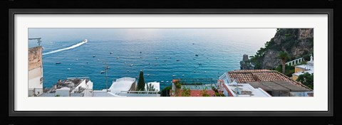 Framed Positano, Amalfi Coast, Italy Print