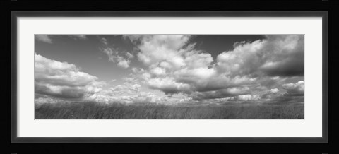 Framed Hayden Prairie, Iowa (black and white) Print
