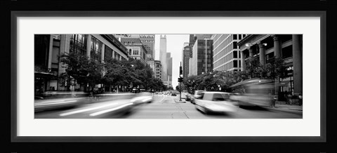 Framed Michigan Avenue, Chicago, Illinois, USA Print
