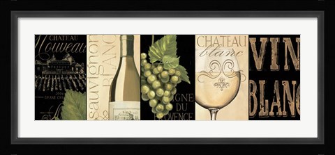 Framed Chateau Nouveau Panel II Print