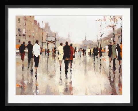 Framed Lone Lilly Print