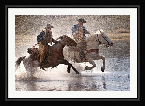 Framed Splash Dance Print