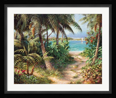 Framed Bahama Sail Print