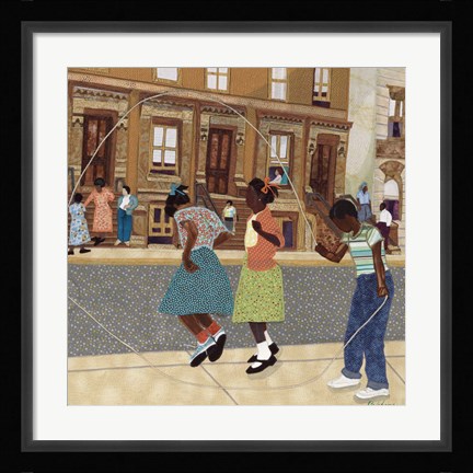 Framed Double Dutch Print