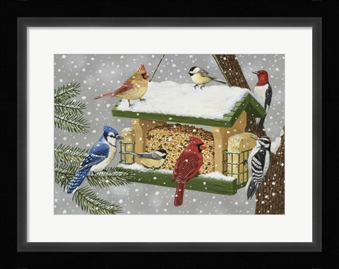 Framed Gathering Print