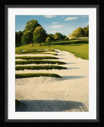 Framed Golf Course 7 Print